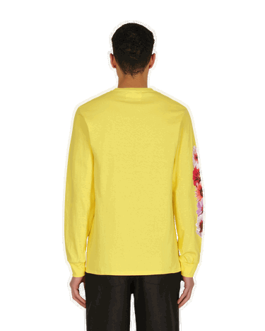 Tričko Awake NY Bloom Logo Longsleeve T-Shirt Žltá | AWK-SS21-TS002 YELLOW, 2
