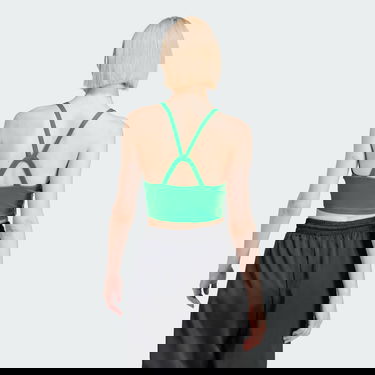 Crop Top adidas Originals Adicolor 3-Stripes Crop Top Zelené | IN8380, 2