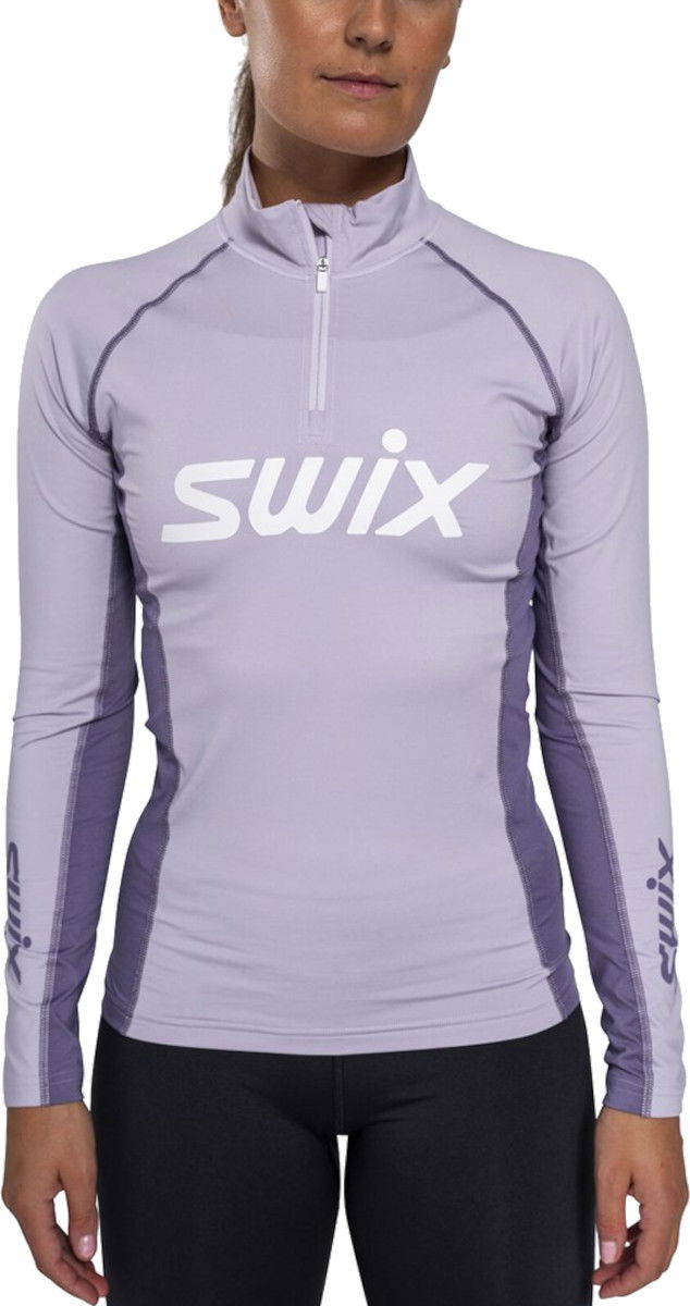 Dres SWIX SWIX RaceX Dry Half Zip Top Fialová | 10100-23-80121, 0