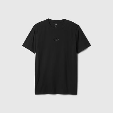 Tričko GAP T-shirt Mini Logo Tee Black L Čierna | 542248-03, 4