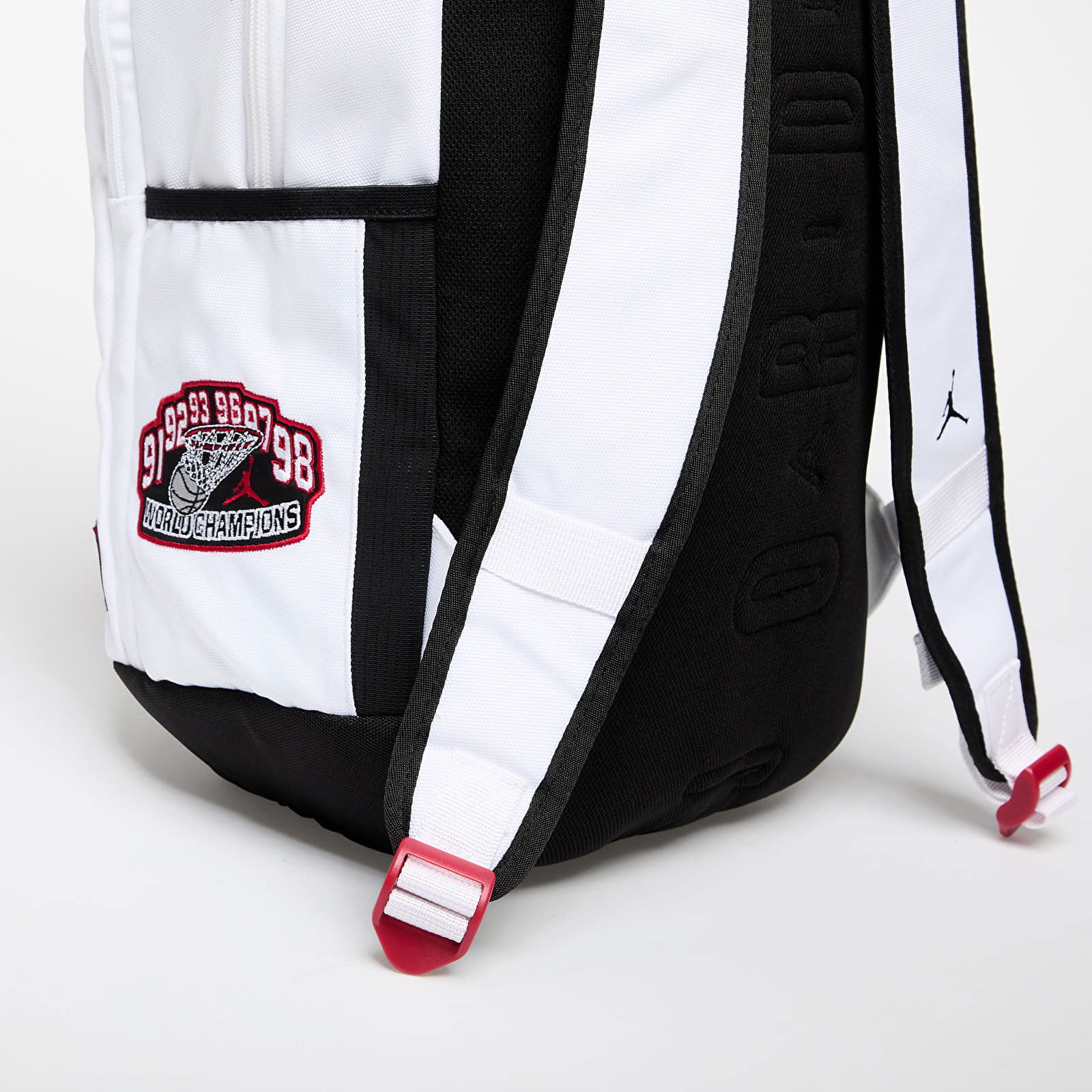 Jordan Backpack White/ Gym Red Universal