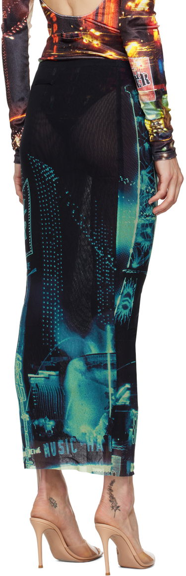 Sukňa Jean Paul Gaultier Jean Paul Gaultier 'The Pigalle' Print Maxi Skirt Rôznofarebný | 24/30-F-JU119-T552-59560100, 2