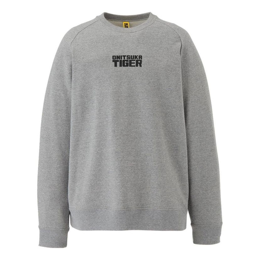 Sveter Onitsuka Tiger Onitsuka Tiger Crewneck Sweatshirt Šedá | 2183B404-021