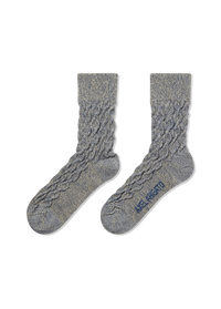 Cable Mélange Socks