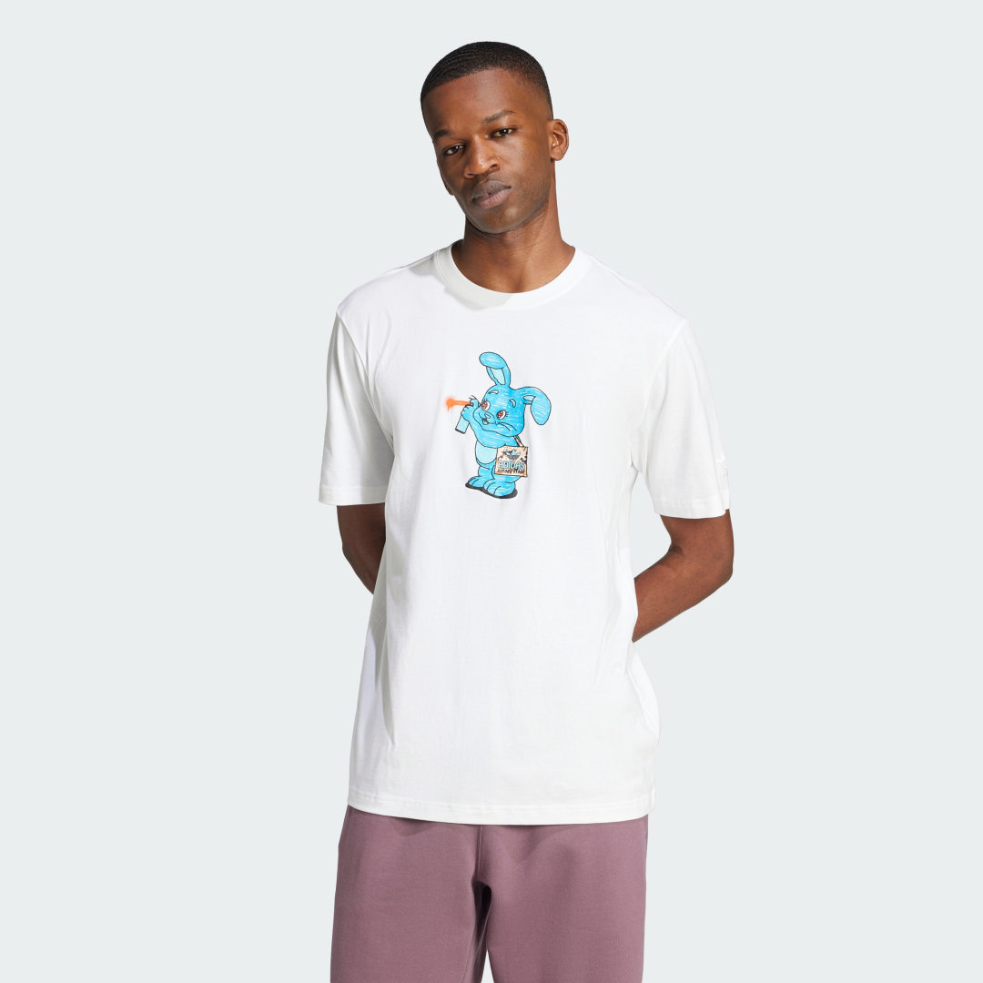 Tričko adidas Performance Training Supply Fashion Bunny Biela | IX6783, 0