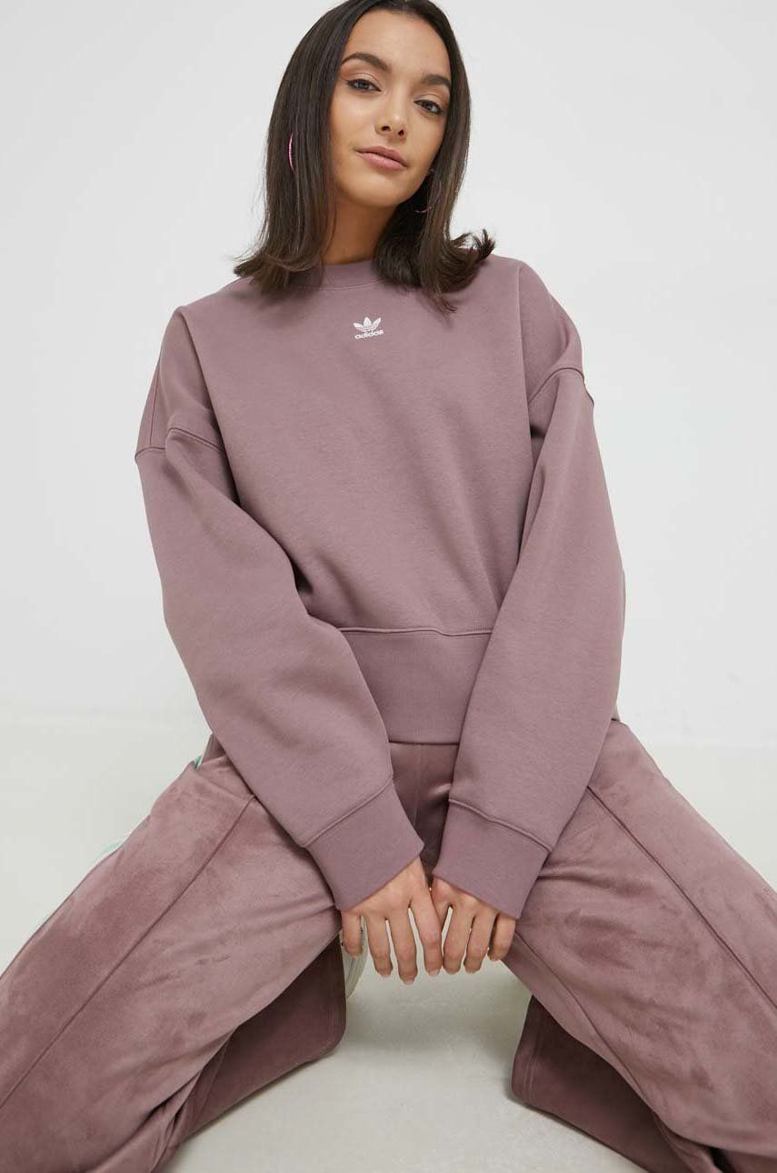 Mikina adidas Originals Sweatshirt Fialová | HJ7866, 0