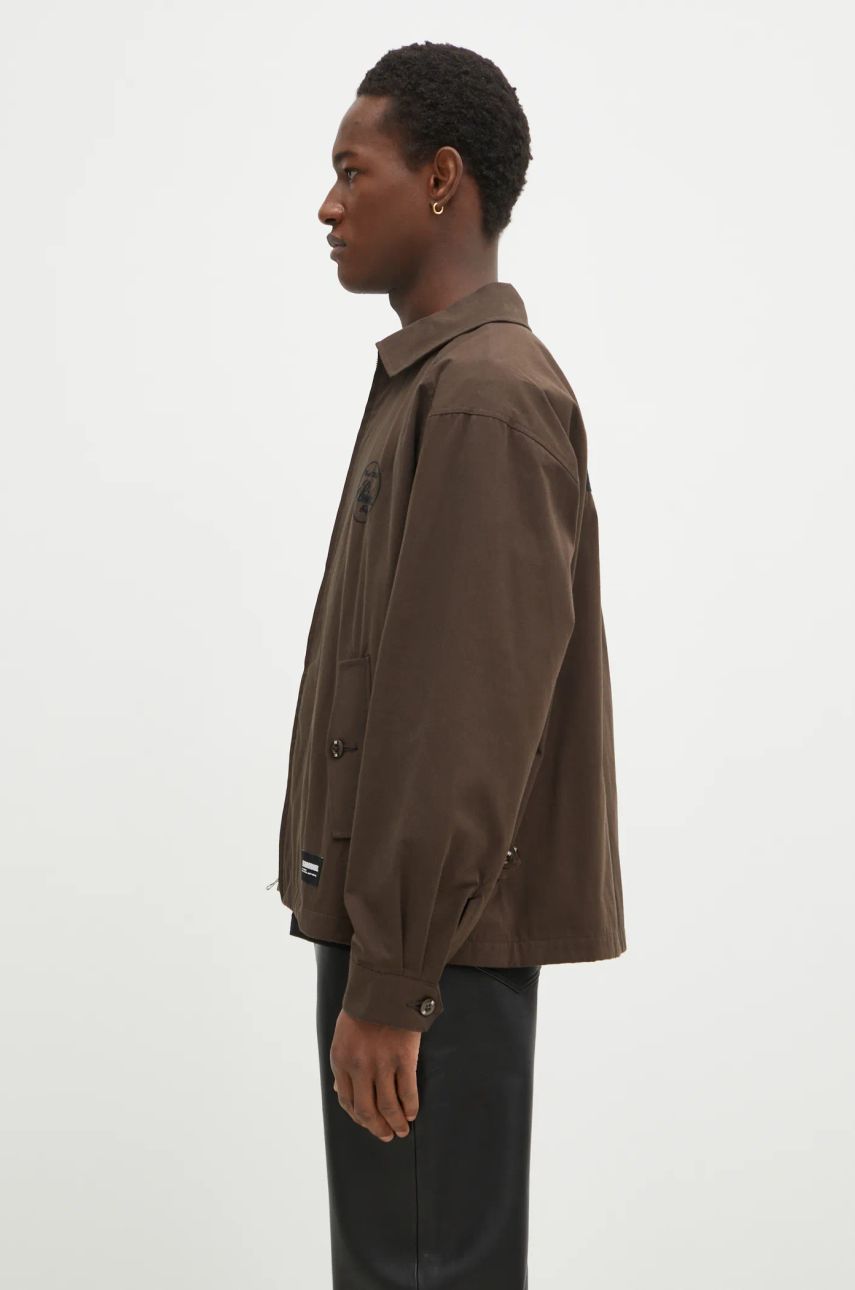Bunda Neighborhood NEIGHBORHOOD Cotton Jacket Hnedá | 242SPNH.JKM01, 1