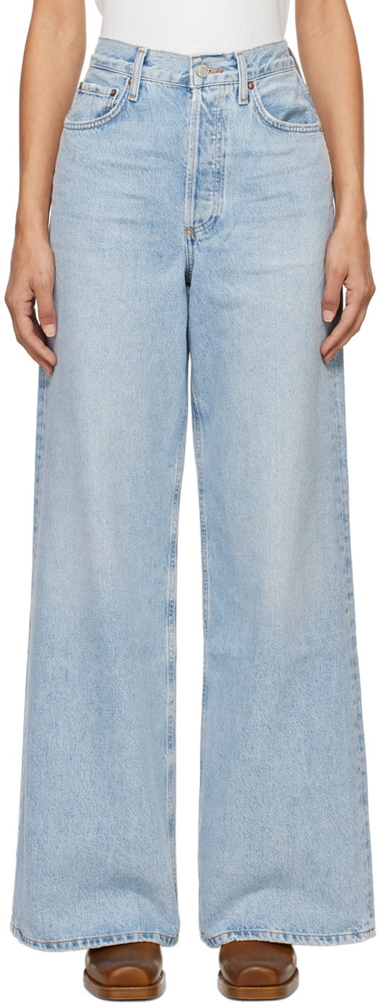 High Rise Wide Leg Jeans