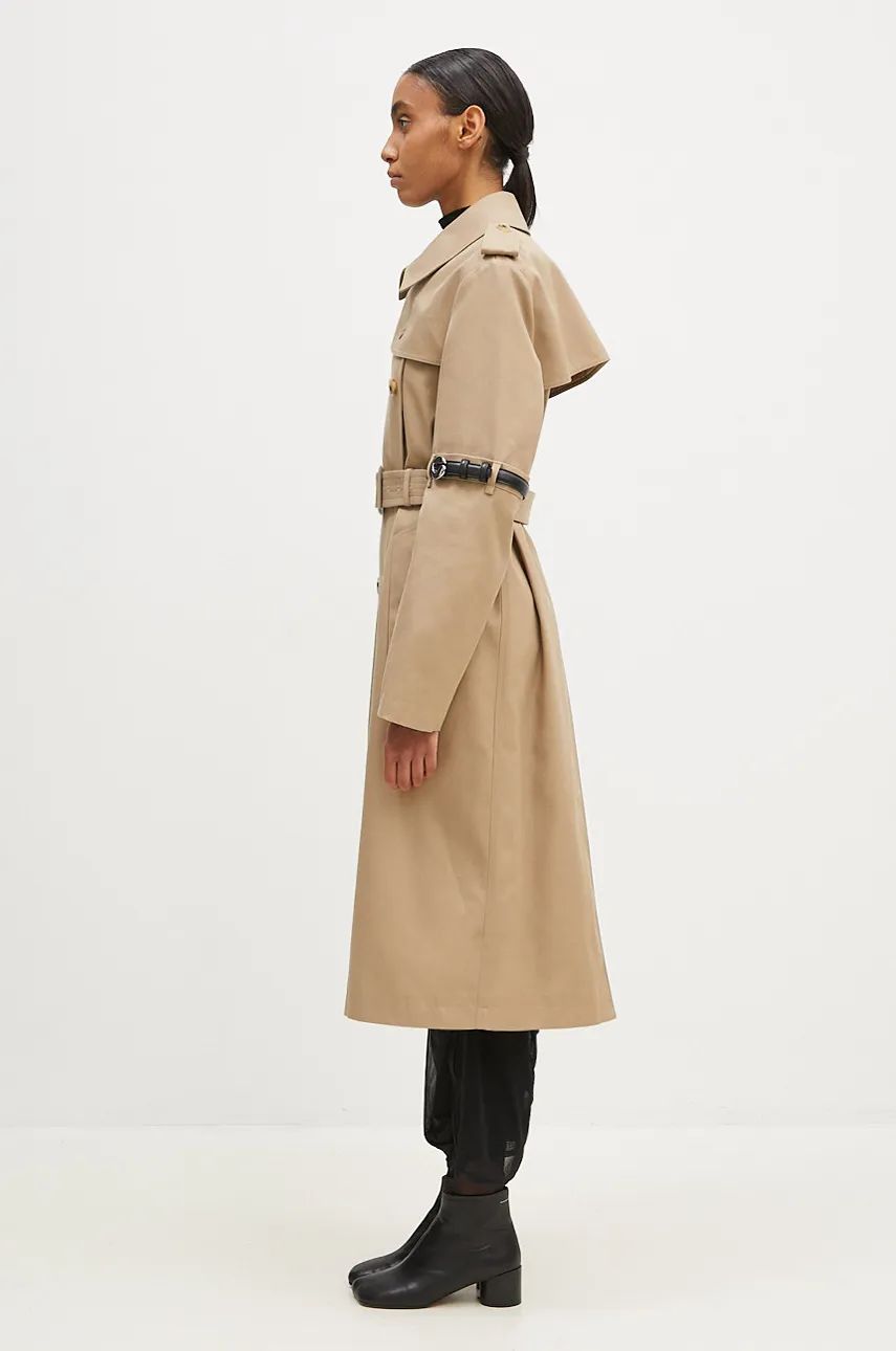Trenčkot Coperni Hybrid Trench Coat Béžová | COPM21836, 1