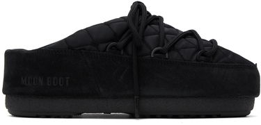 Oblečenie Moon Boot Black Quilted Mules Čierna | 14602600, 0
