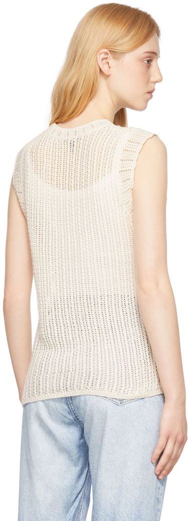 Sveter rag & bone Riley Knit Tank Biela | WAS22S041EC41, 2