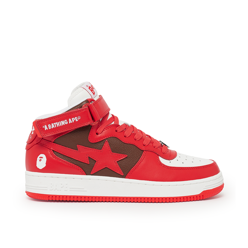 Tenisky a topánky BAPE Bape Sta Mi #2 L W Červená | 001FWI202010IRED