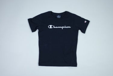 Tričko Champion Crewneck T-Shirt S Čierna | 305365-BS501, 0