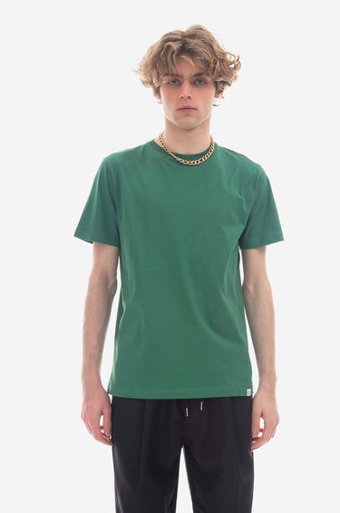 Tričko NORSE PROJECTS Niels Standard T-Shirt Zelené | N01.0559.8082, 0