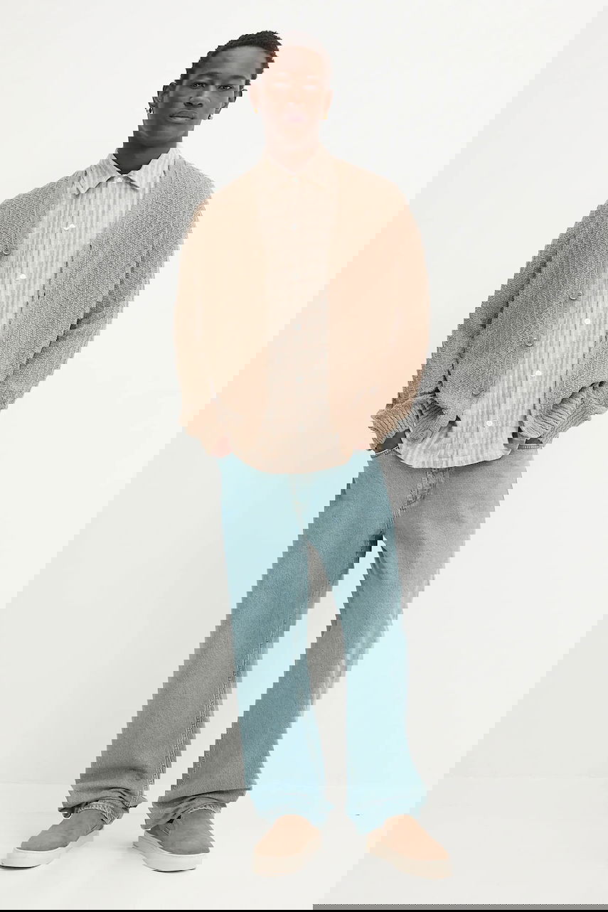 Sveter Samsoe Samsoe SAMICAH Textured Knit Cardigan Béžová | M25200023, 1