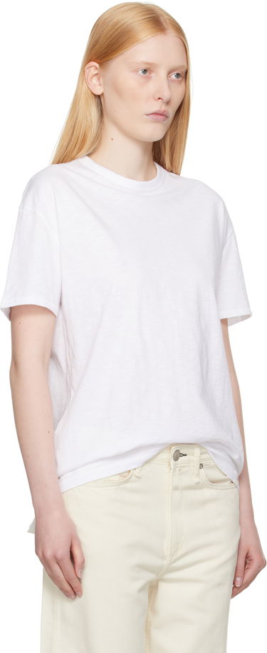 Tričko rag & bone Rag & Bone Boyfriend Mini Slub T-Shirt Čierna | WCC23ST059CH59, 4