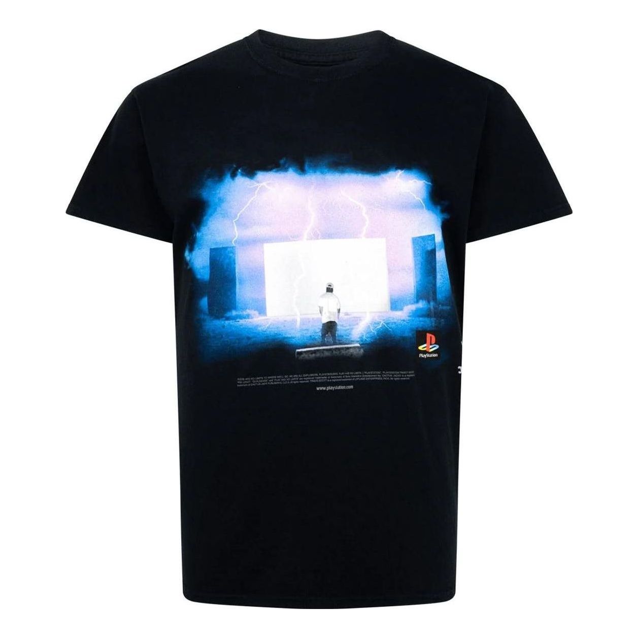 Tričko Cactus Jack by Travis Scott Travis Scott Monolith Night Graphic T-Shirt Čierna | CJPS-SS04, 0