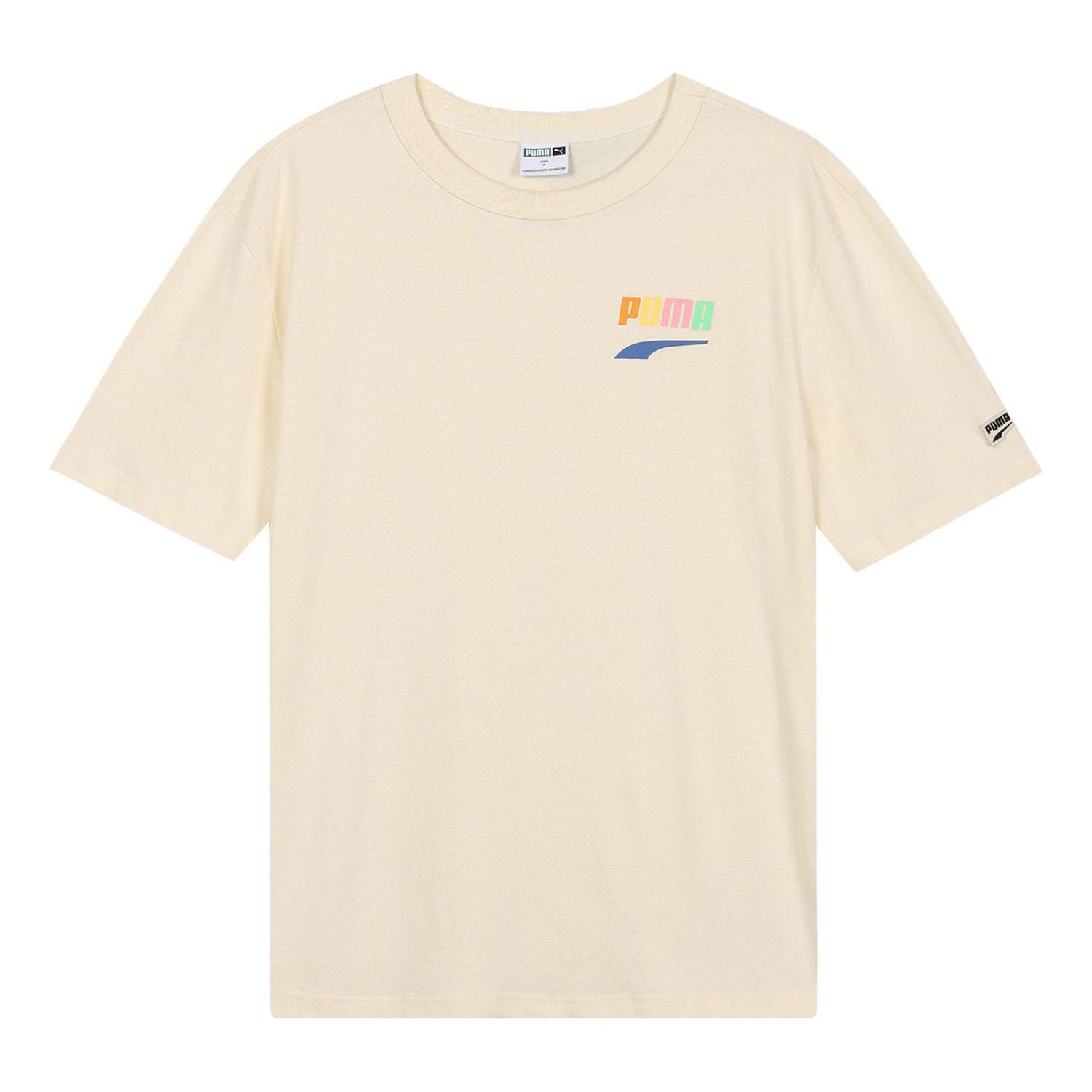 Tričko Puma Sports Alphabet Cartoon Print T-Shirt Béžová | 531335-75, 0