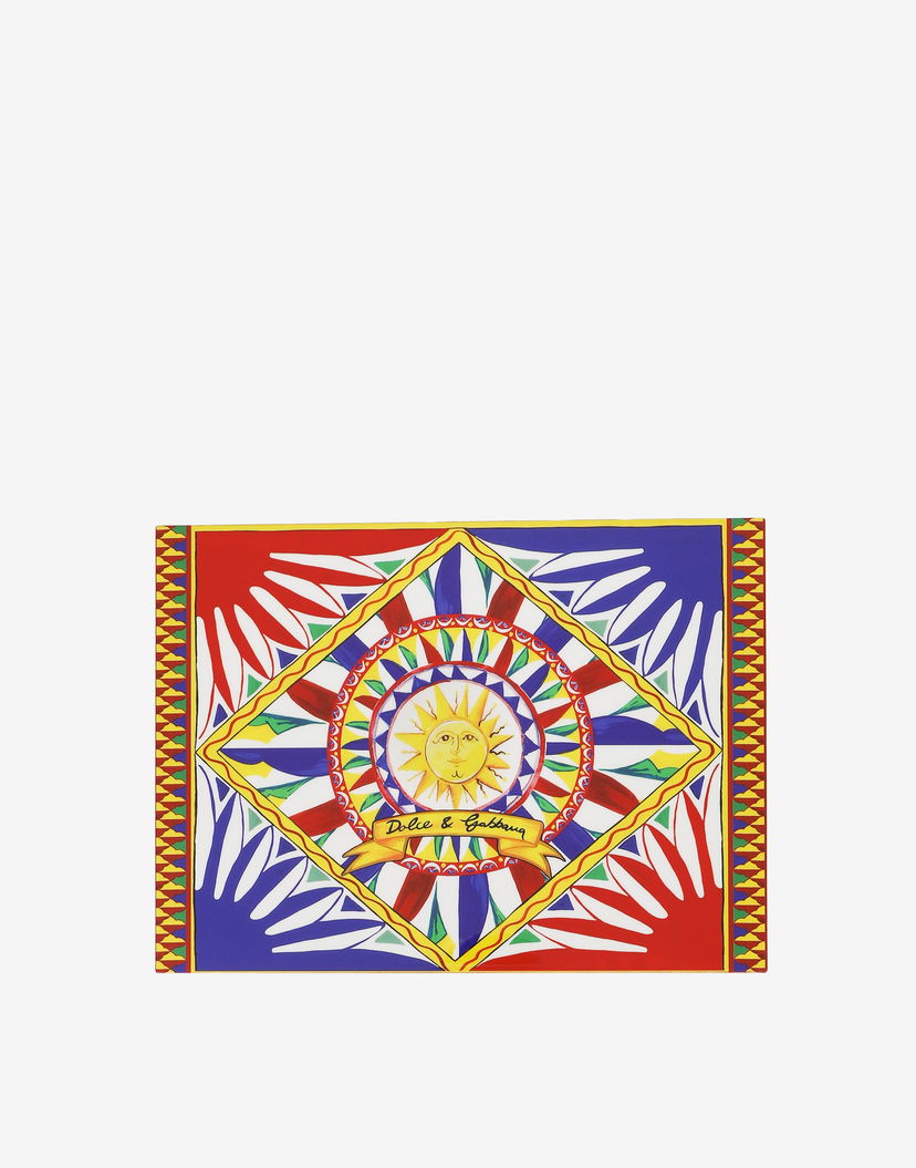 Home decor Dolce & Gabbana Dolce & Gabbana Sicilian Sun Print Large Decorative Plexiglass Box Rôznofarebný | TCC201TCAMYUC067