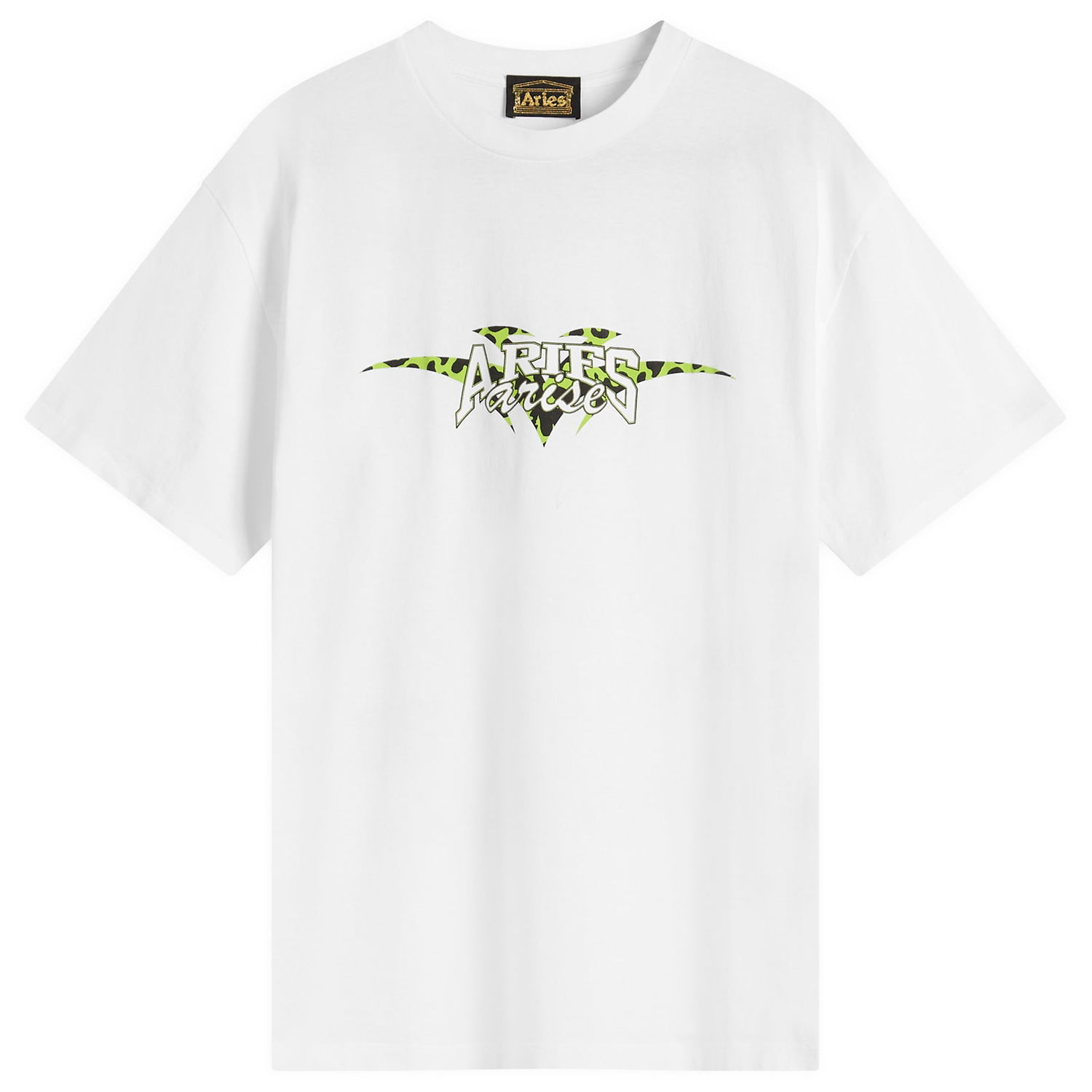 Tričko Aries Aries Moto Dodgem T-Shirt, Size Large Biela | EN60002-01-WHT, 0