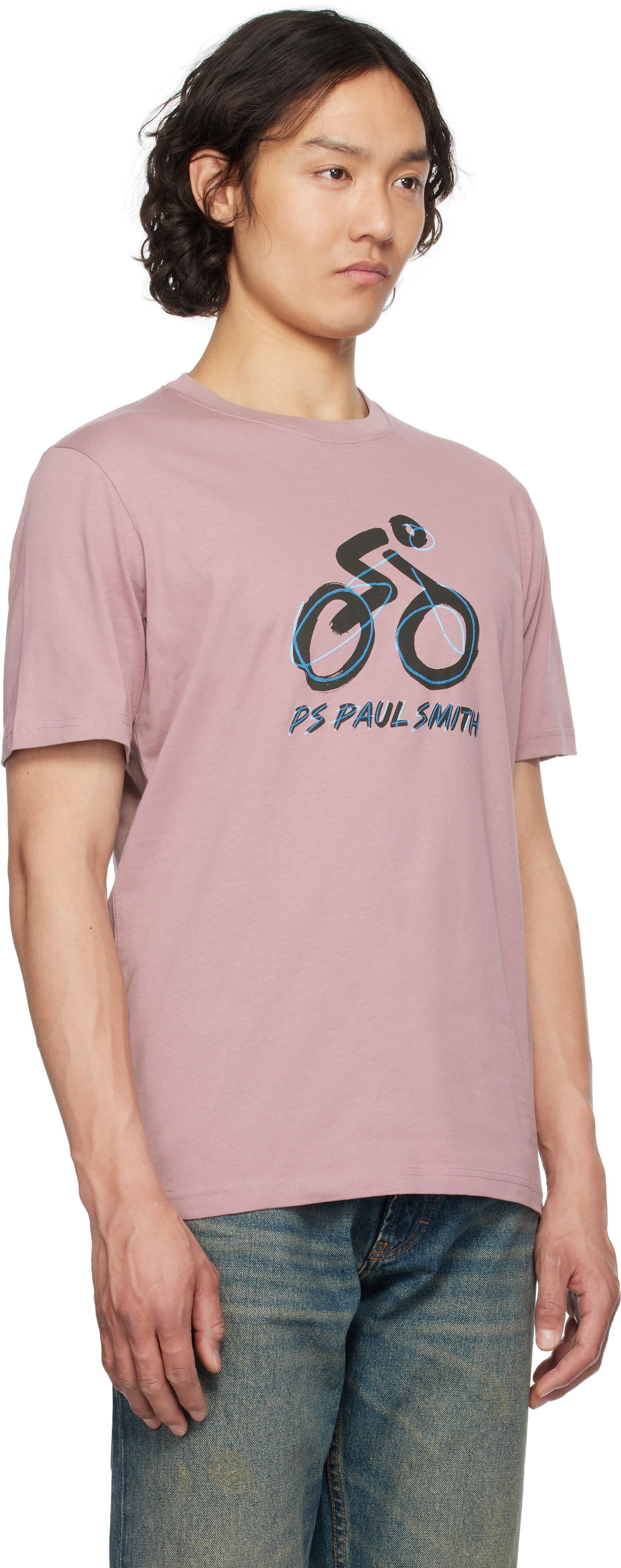 Tričko Paul Smith PS Paul Smith Bike Graphic T-Shirt Fialová | M2R-011R-PP4960-55A, 1