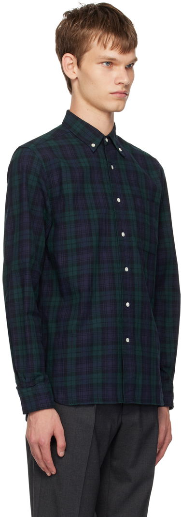 Košeľa BEAMS BEAMS PLUS Button Down Plaid Shirt Zelené | 3811-0107-139, 1