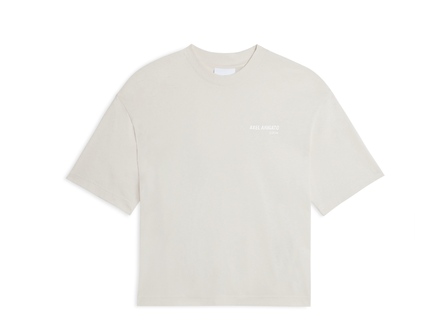 Tričko AXEL ARIGATO Float Oversized T-Shirt Béžová | A2214001, 1