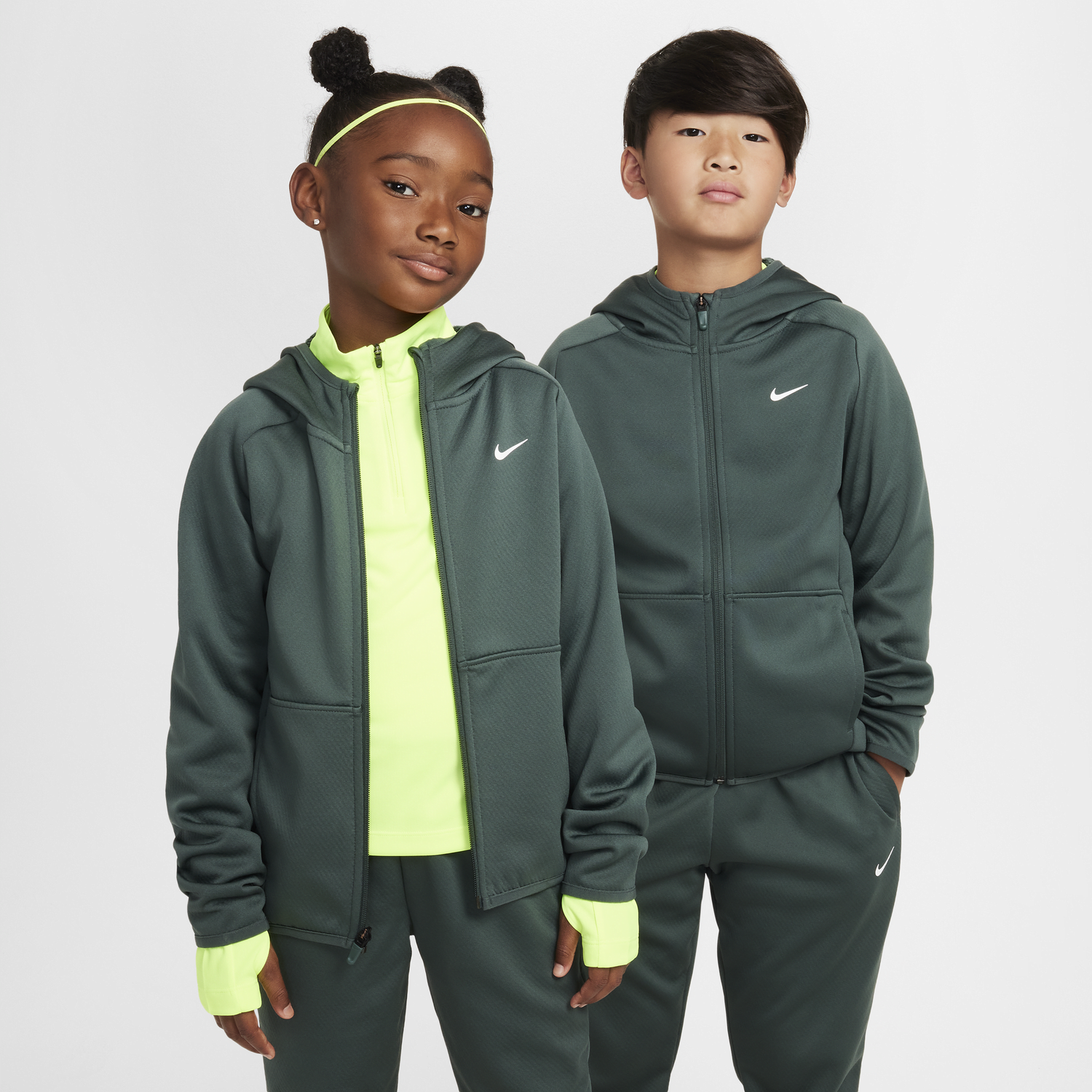 Mikina Nike Therma-FIT Training Hoodie Zelené | FZ5323-338, 0