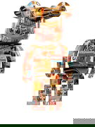 Andy Warhol x Jean Michel Basquiat BE@RBRICK figure - Multicolour