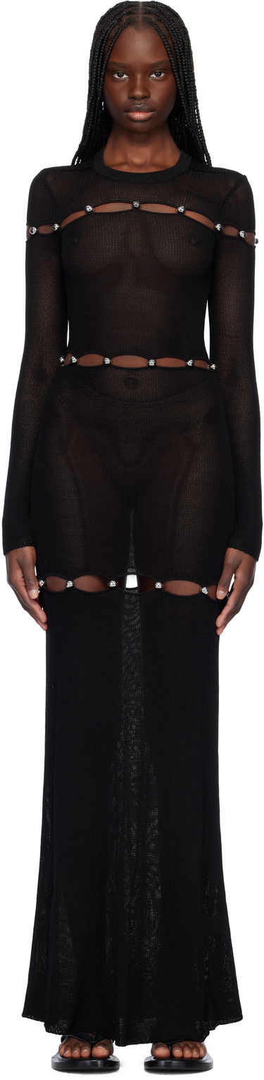 Šaty ISABEL MARANT Isabel Marant Elmire Maxi Dress Čierna | RO0810FA-C2L01I, 0