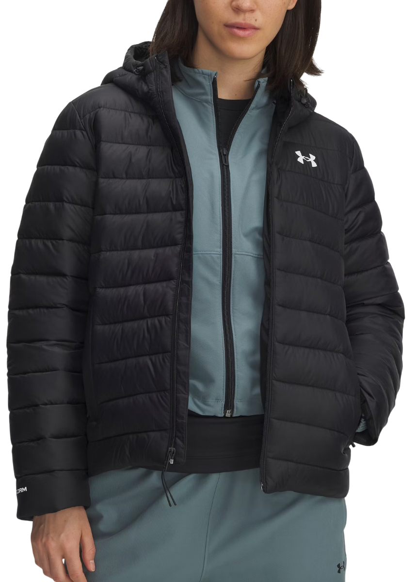 Prešívaná bunda Under Armour Sportswear Insulate Hooded Jacket Čierna | 6006353-001, 0