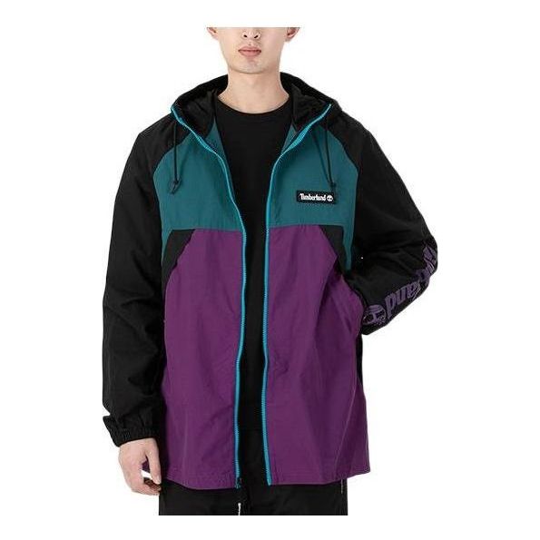 Vetrovka Timberland Windbreaker Full Zip Jacket Fialová | A2BV4-AQ3