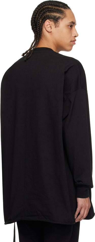 Sveter Rick Owens Rick Owens DRKSHDW Hollywood Tommy Long Sleeve T-Shirt Čierna | DU01E3292 RIGP, 2
