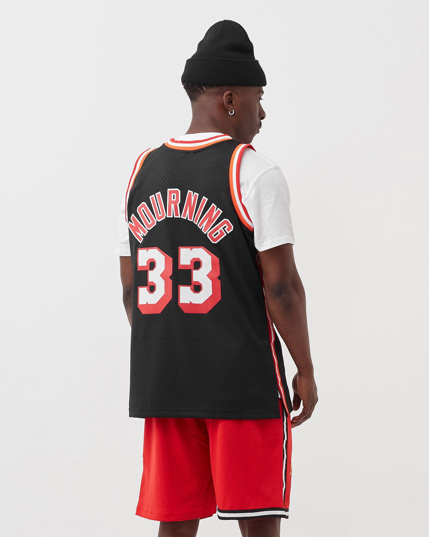 Dres Mitchell & Ness NBA Swingman Jersey Miami Heat 1996-97 Alonzo Mourning Čierna | SMJYAC18093-MHEBLCK96AMO, 1
