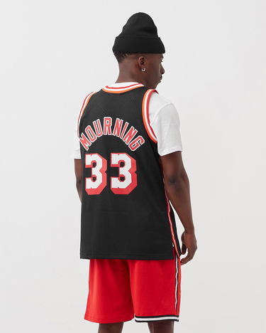 Dres Mitchell & Ness NBA Swingman Jersey Miami Heat 1996-97 Alonzo Mourning Čierna | SMJYAC18093-MHEBLCK96AMO, 1