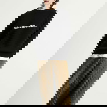 Sveter thisisneverthat T-Logo Knit Jumper Čierna | TN253KKNPK01-BLK, 2