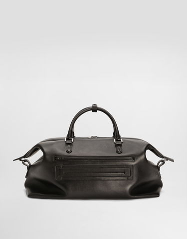 Cestovná taška Dolce & Gabbana Dolce & Gabbana Calfskin Duffel Bag Čierna | BM2352AV95680999, 3