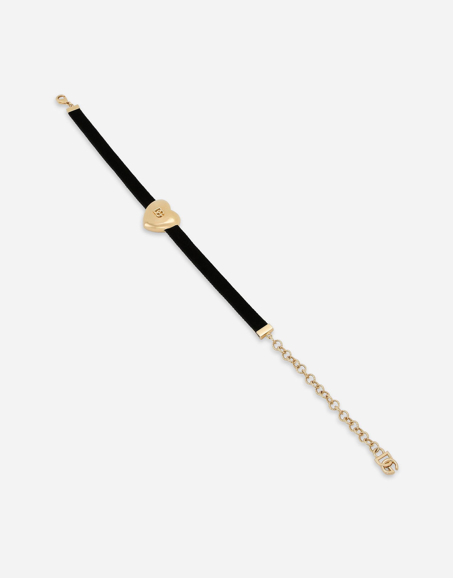 Náhrdelník Dolce & Gabbana Velvet Ribbon Necklace With Logo Rôznofarebný | WNQ8S1W1111N0011, 0