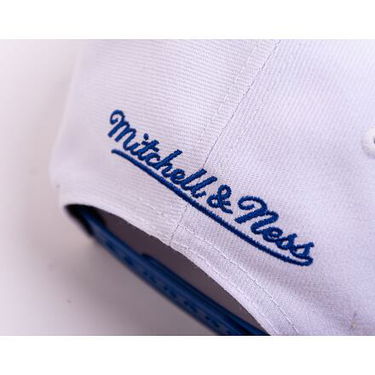 Šiltovka Mitchell & Ness Branded Sharktooth Snapback Branded Blue / White Modrá | HHSS5164-MNNYYPPPBLWH, 4