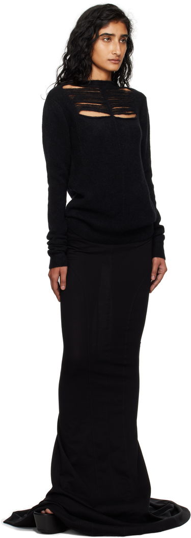 Sveter Rick Owens Rick Owens Concordians Long Sleeve Sweater Čierna | RP02E4601 KGRIDP, 3
