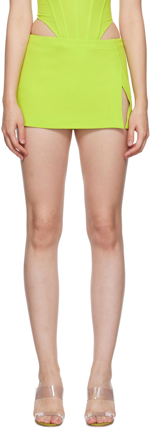 Sukňa Miaou Miaou Micro Miniskirt Zelené | 4012-CL-NELI, 0