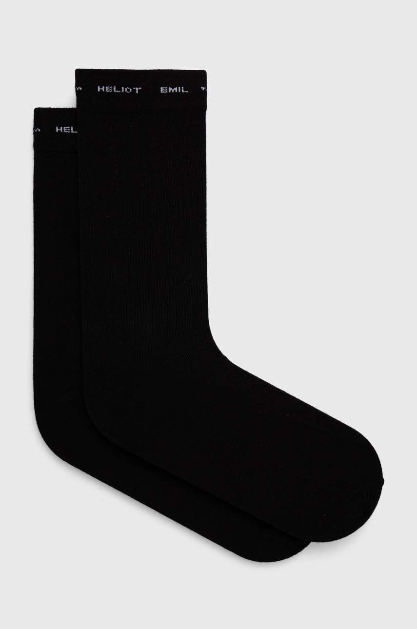 Ponožky HELIOT EMIL Black Socks Čierna | HE.16.45.C01, 0