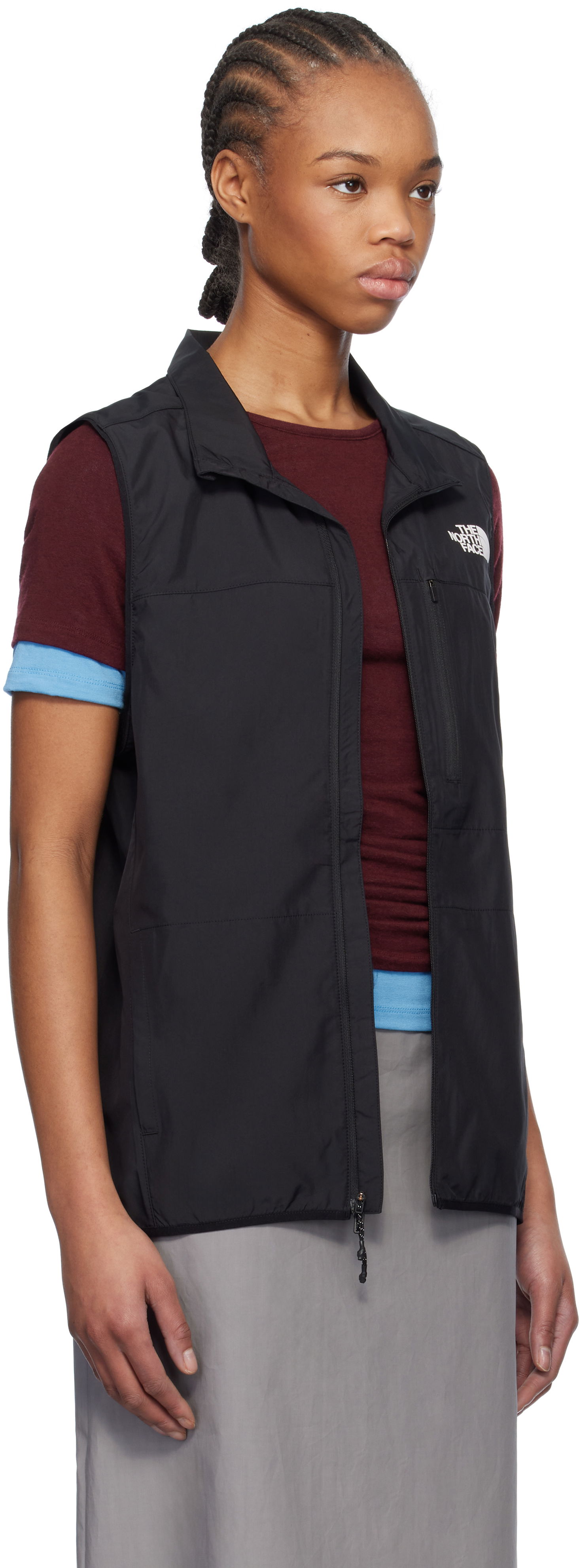 Vesta The North Face Higher Run Wind Vest Čierna | NF0A8726, 1