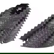 Shiny Quilt Midi Jacket