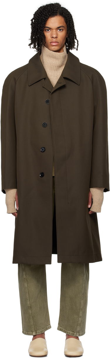Kabáty LEMAIRE Lemaire Car Coat Hnedá | CO1066 LF1297, 0