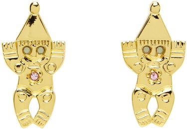 Náušnice Chopova Lowena Chopova Lowena Gnome Gold-Tone Earrings Žltá | 6266, 0