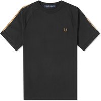 Tričko Fred Perry Chequerboard Tape T-Shirt Čierna | M6580-102, 1