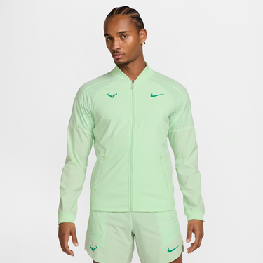 Vetrovka Nike Rafa Dri-FIT Tennis Jacket Zelené | DV2885-376, 1