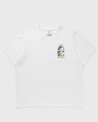Tričko Casablanca LA Days Printed T-Shirt, Size XL Biela | MS25-JTS-001-12, 0