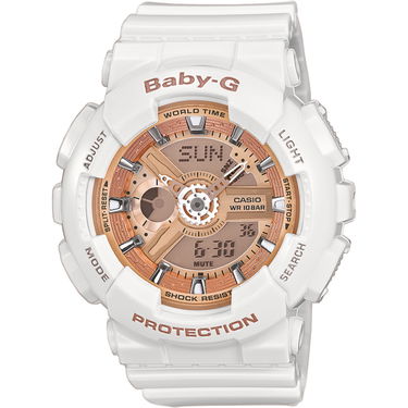 Hodinky CASIO Baby-G Biela | BA-110-7A1ER, 0
